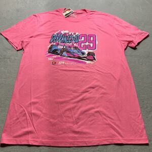Devil In Defrancesco 29 IndyCar Series NASCAR Shirt Womens Large Formula 1 NEW